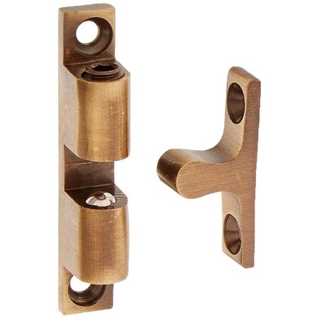 PATIOPLUS 1.8 x 0.3 in. Ball Tension Catch Solid Brass-US5 PA564013